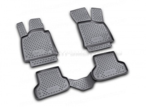 Коврики Audi A3 II 2003-2013г (8P) Hb, 3 двери, борт. чер НЛ NLC.04.10.210