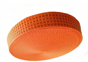 Лента бухта 50мм 2,5-5 тонн стяжки (ремня) крепления груза цена за 1м (200м)