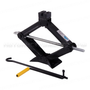 Домкрат ромбовый механический 1500кг 90-380мм универсальный