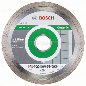Алмазный диск Standard for Ceramic125-22,23, 2608602202