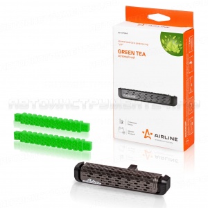 Ароматизатор на дефлектор "VIP" зеленый чай AIRLINE, AFVIP044