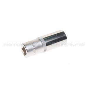 Головка торцевая 21мм 1/2" 6-гранная глубокая L=75мм ROCKFORCE RF-5457721 /1/10