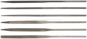 Надфили, 6 шт., 3х140 мм ( в ПВХ конверте )