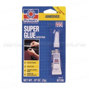 Клей-супер универсальный "SUPER GLUE" 2гр PERMATEX /1/12 HIT
