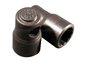 Головка торцевая кованная под вороток D=33мм (12-гранная) "лом"