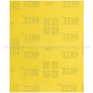 Листы шлифовальные на бумажной основе, алюминий-оксидный абразивный слой 230х280 мм, 10 шт. Р 60