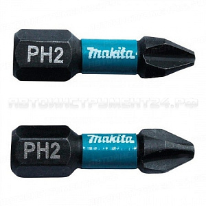 Насадка Impact PH2, 25 мм, C-form, 2 шт Makita B-63616