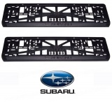 Рамка для номера Subaru (2 штуки)