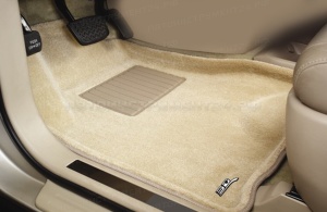 Коврики Mercedes-Benz SLK-Classe (R171) 2004-2011г 3D бежевый "Tufted"