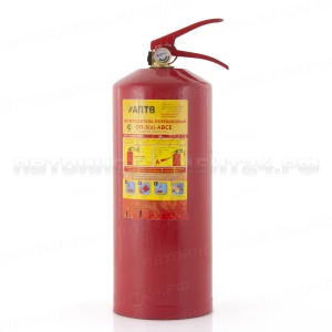 Огнетушитель порошковый с манометром 5 кг ОП-5 (з) класс АВСЕ (ГОСТ 51057-2001)