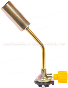 горелка газовая D-25мм (под цанговый баллон) (АвтоDело) 44109