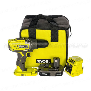 Аккумуляторная дрель-шуруповёрт RYOBI R18DD3-113S