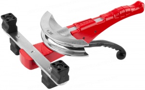 Трубогиб ЗУБР "ЭКСПЕРТ" рычажный для высокоточ гибки труб из цв Me под углом до 90град,в боксе,3/8",1/2",5/8",3/4",7/8"