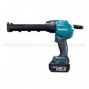 Аккумуляторный пистолет для герметика Makita DCG180RFE