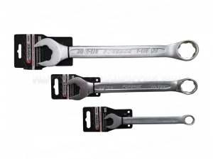 Ключ комбинированный с динамическим профилем 24мм на пластиковом держателе Forsage F-75524HD