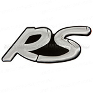 Эмблема AB-62134 ALUMINIUM "RS" (RACING SPORTS) 110х45мм АВТОСТОП /1/200 (ст.артикул GT-62134A) OLD