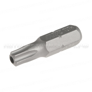 Бита TORX Т27Hх25мм 1/4" S2 JTC