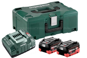 Basic-Set 18В 2хLiHD 8.0 Ач+ASC Ultra + ML Metabo