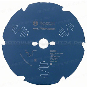 Пильный диск Expert for Fiber Cement 250x30x2.4/1.8x6 T, 2608644349