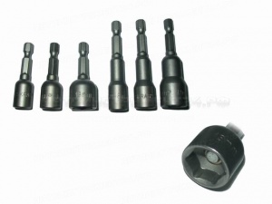 Головка для самореза CrV 10х65мм SKRAB 33453