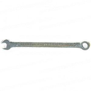 Ключ комбинированный, 8 мм, оцинкованный (КЗСМИ). Россия
