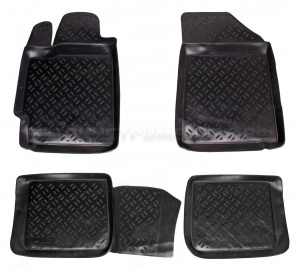 Ковры для Toyota Camry (07-11) 4 шт., выс.борт, полимер., черн. AIRLINE, ACM-PS-82