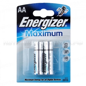 Элемент питания AA: LR6-BC2 ALKALINE MAXIMUM 1,5V ENERGIZER /2/24