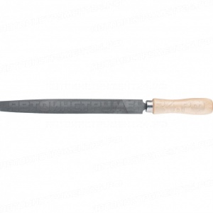 Напильник плоский, 150 мм, деревянная ручка. СИБРТЕХ