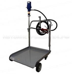 Установка пневматическая перекатная с электронным раздаточным пистолетом для заправки маслом (коэффициент сжатия 5/1.раб давления 6-8 атм .производ 8 Forsage F-HG-53026A