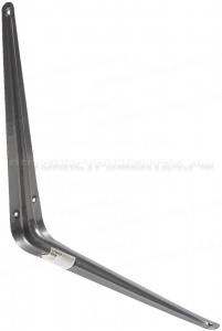 Уголок-кронштейн STAYER "MASTER", 345х300мм, серый