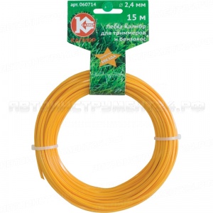 Леска "Калибр Звезда-2,4/15"