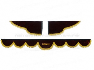 Ламбрекен (отделка лобового окна и дверок) RENAULT 101616, шт