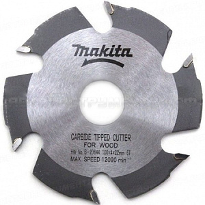 Шпоночная дисковая фреза для твердого дерева, 100x4.0х22 мм, 6T Makita B-20644