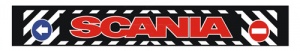 Брызговик 35х240см (SCANIA, красная надпись)