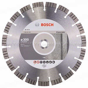 Алмазный диск Best for Concrete300-22,23, 2608602656