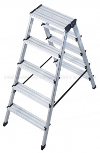 Двухсторонняя стремянка Krause MONTO DOPPLO 2х5 ступ, 120342