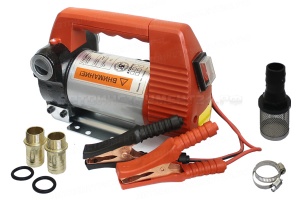 Насос для перекачки топлива 12V, помповый (180Вт, 40 л/мин.)