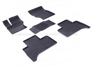 Коврики Land Rover Range Rover IV 2012 резиновый "Сетка" (Seintex) 86197