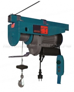Таль подвесная 350/700 кг (220V, 1450W, высота подъема: 350кг - 12м, 700кг - 6м) Forsage F-TRH1007