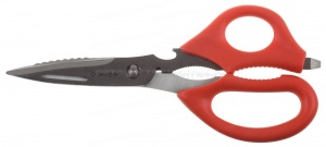 Ножницы ЗУБР "МАСТЕР" кухонные, пластиковые рукоятки, 220мм
