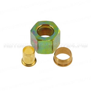 Ремкомплект для тормозной трубки ПВХ D=18x14мм