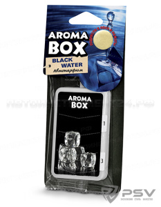 Ароматизатор воздуха подвесной "Aroma Box" BLACK WATER (B-17) Fouette