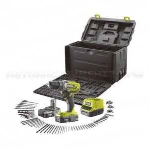 Аккумуляторная дрель-шуруповёрт RYOBI R18DD3-213X