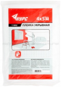 Пленка укрывная, 6 мкм, 4 м х 5 м