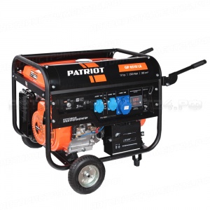 Генератор бензиновый PATRIOT GP 6510LE, 474101570