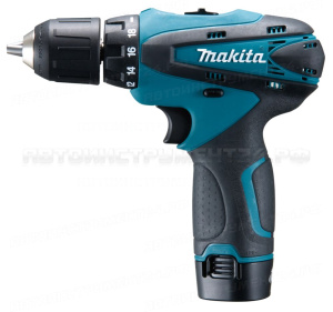 Аккумуляторная дрель-шуруповерт Makita DF330DWE