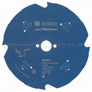 Пильный диск Expert for FiberCement 165x20x2.2/1.6x4T, 2608644122