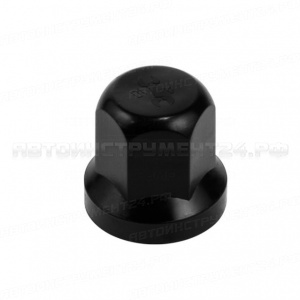 Колпачок пластиковый АЮ 33х33 черный кратно 20, шт