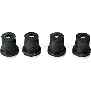 Комплект керамических форсунок для пескоструйных аппаратов, диаметр 2, 2,5, 3, 3,5 мм