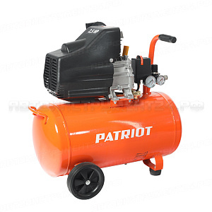 Компрессор PATRIOT EURO 50/260, 1.8 кВт, выход быстросъём, выход елочка 8 мм., 525306367